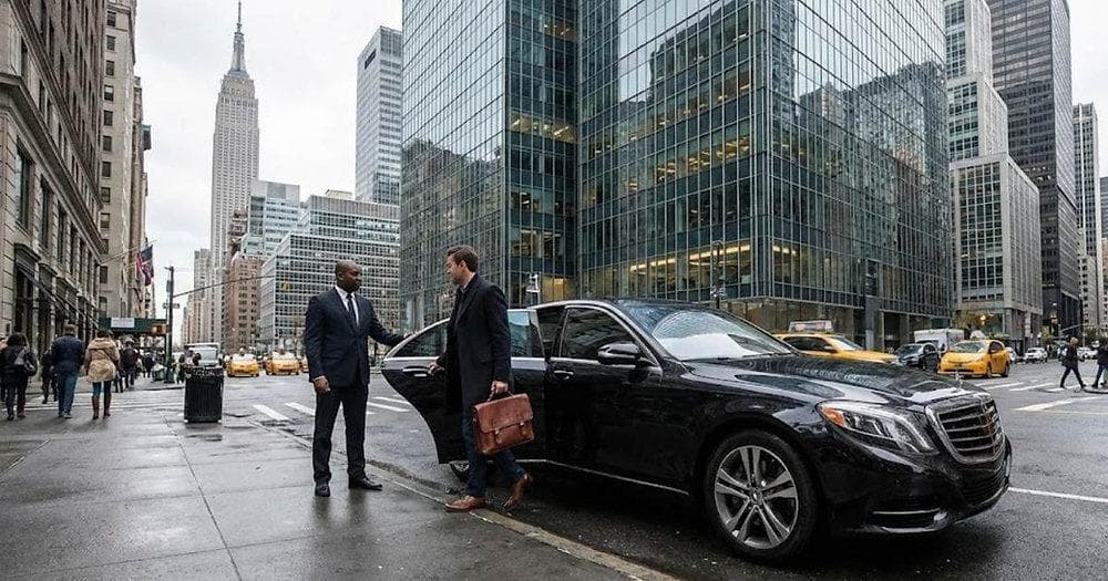 Luxury vehicle for point to point transfers