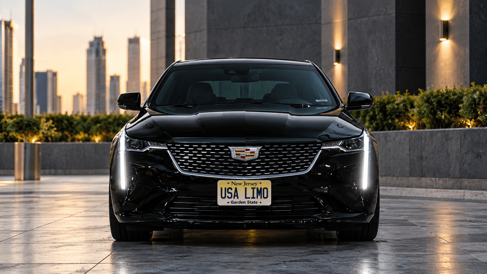 Chauffeur assisting guests at an airport transfer pickup