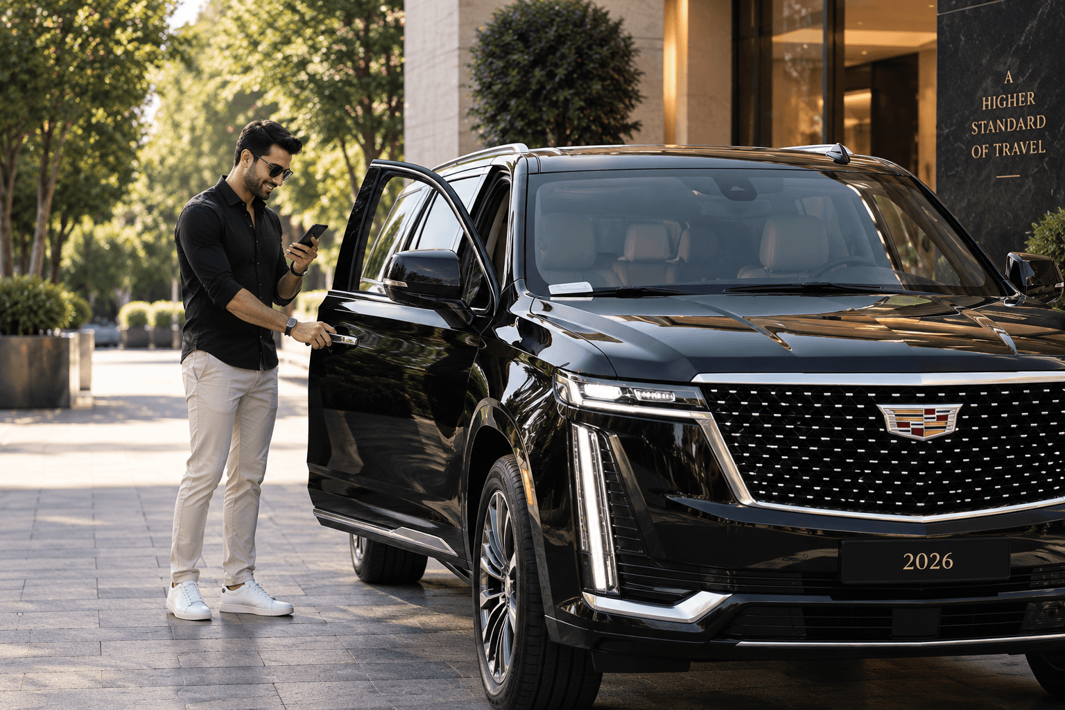 Cadillac Escalade ESV chauffeur
