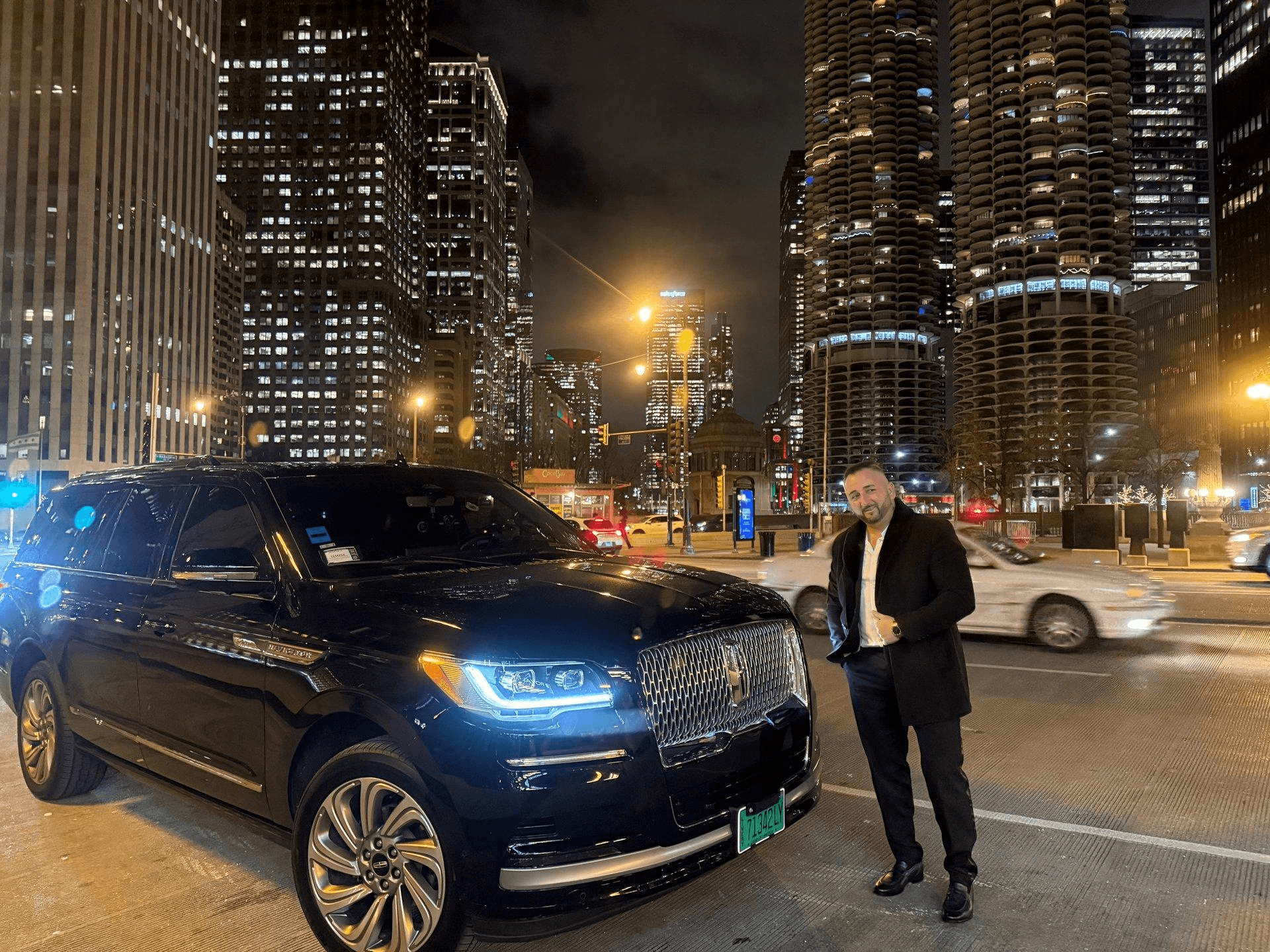 Executive limo for concert event transfers