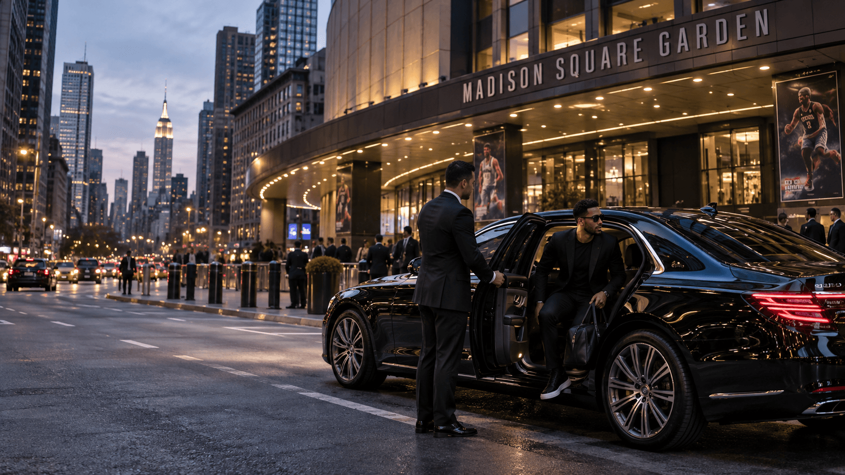 Luxury vehicle for sporting event transportation
